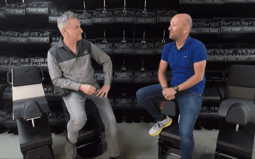 Interview: shark suspension seat designer