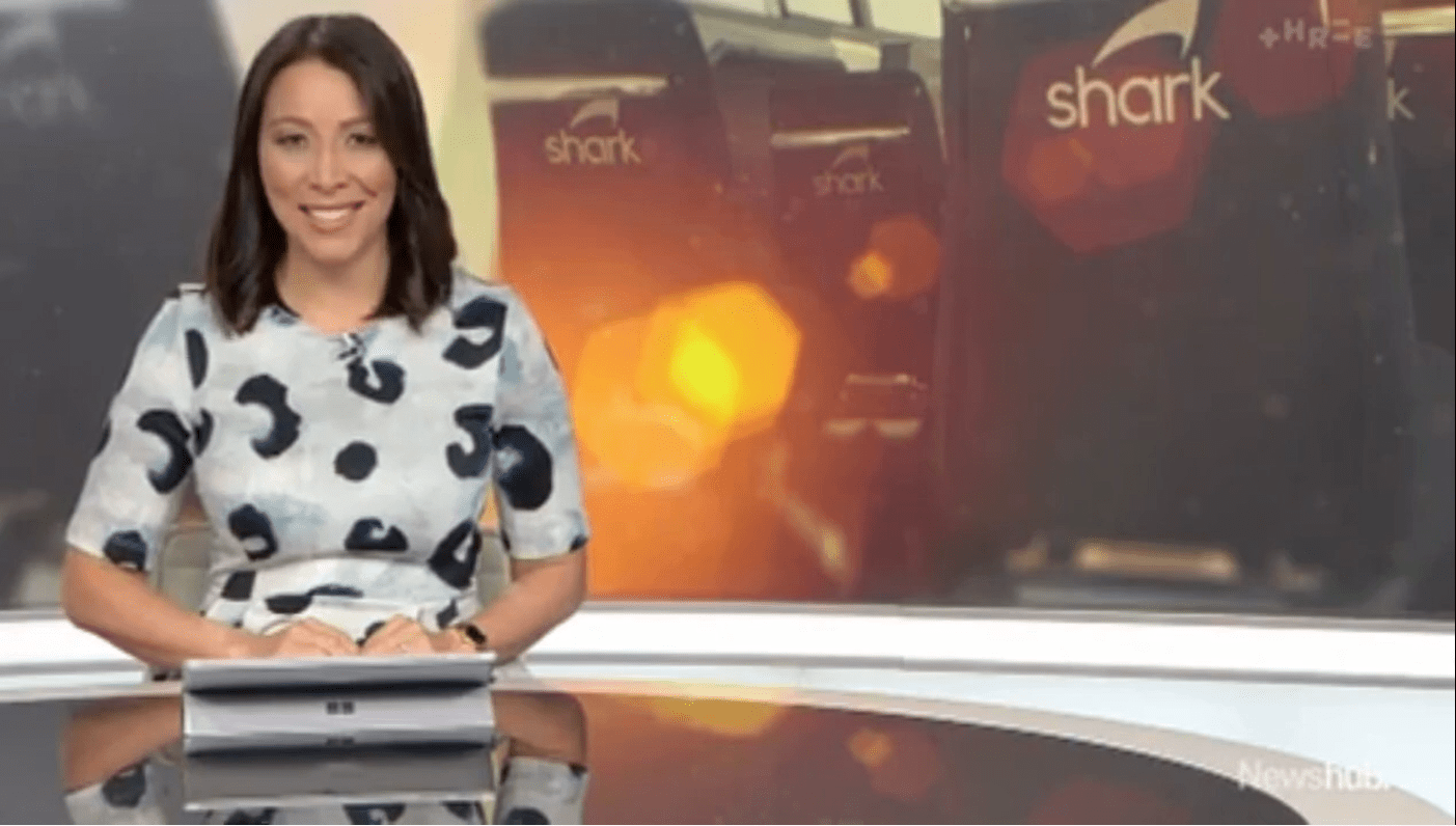 Shark seats at 36th Americacup Newshub