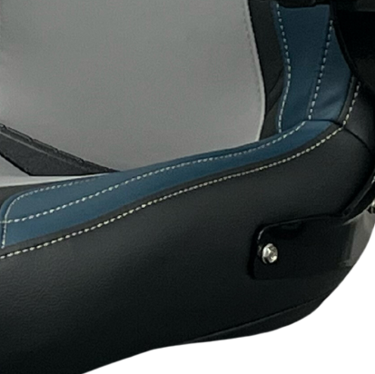 Shark Seating Evo model with durable leather and stitching